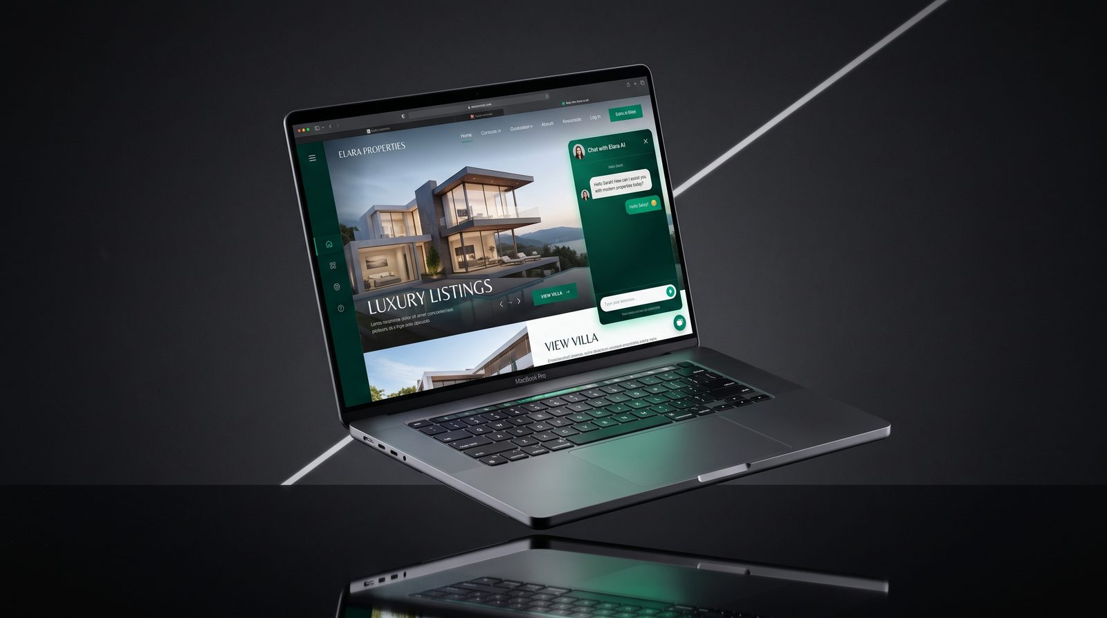 Web 3D Cinemática PREMIUM + Agente IA